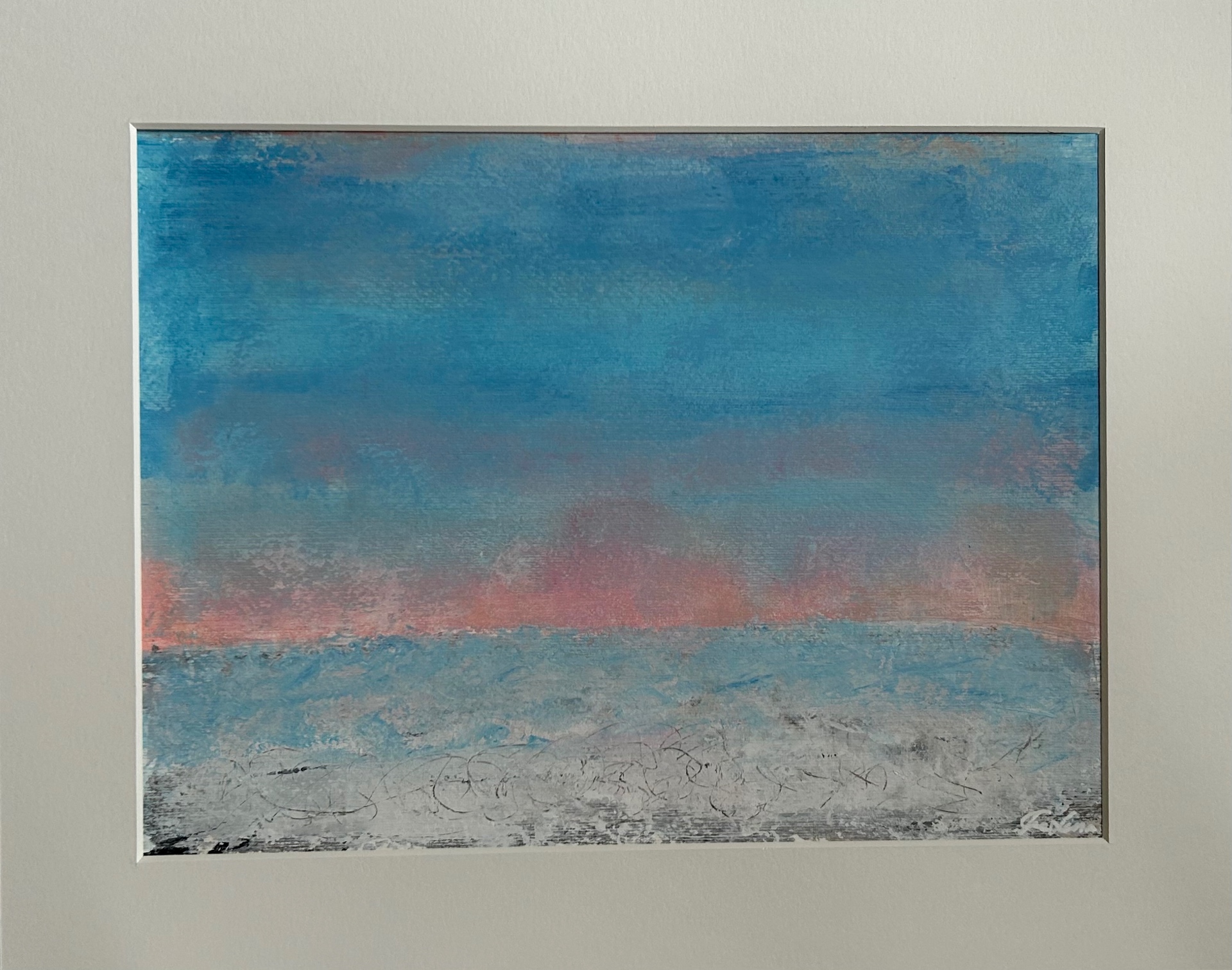 The Sea in Winter Light